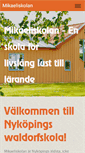 Mobile Screenshot of mikaeliskolan.se