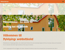 Tablet Screenshot of mikaeliskolan.se